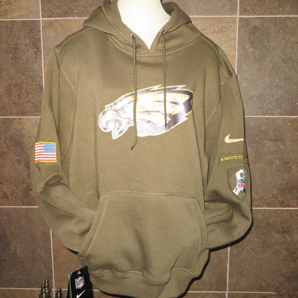 2018 eagles salute to service hoodie